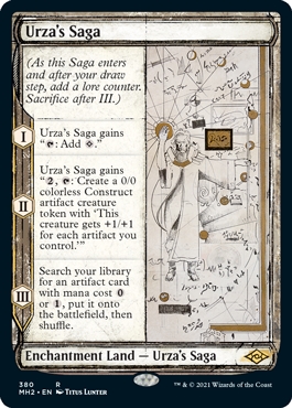 Urza's Saga Modern Horizons II - Sketch Frame
